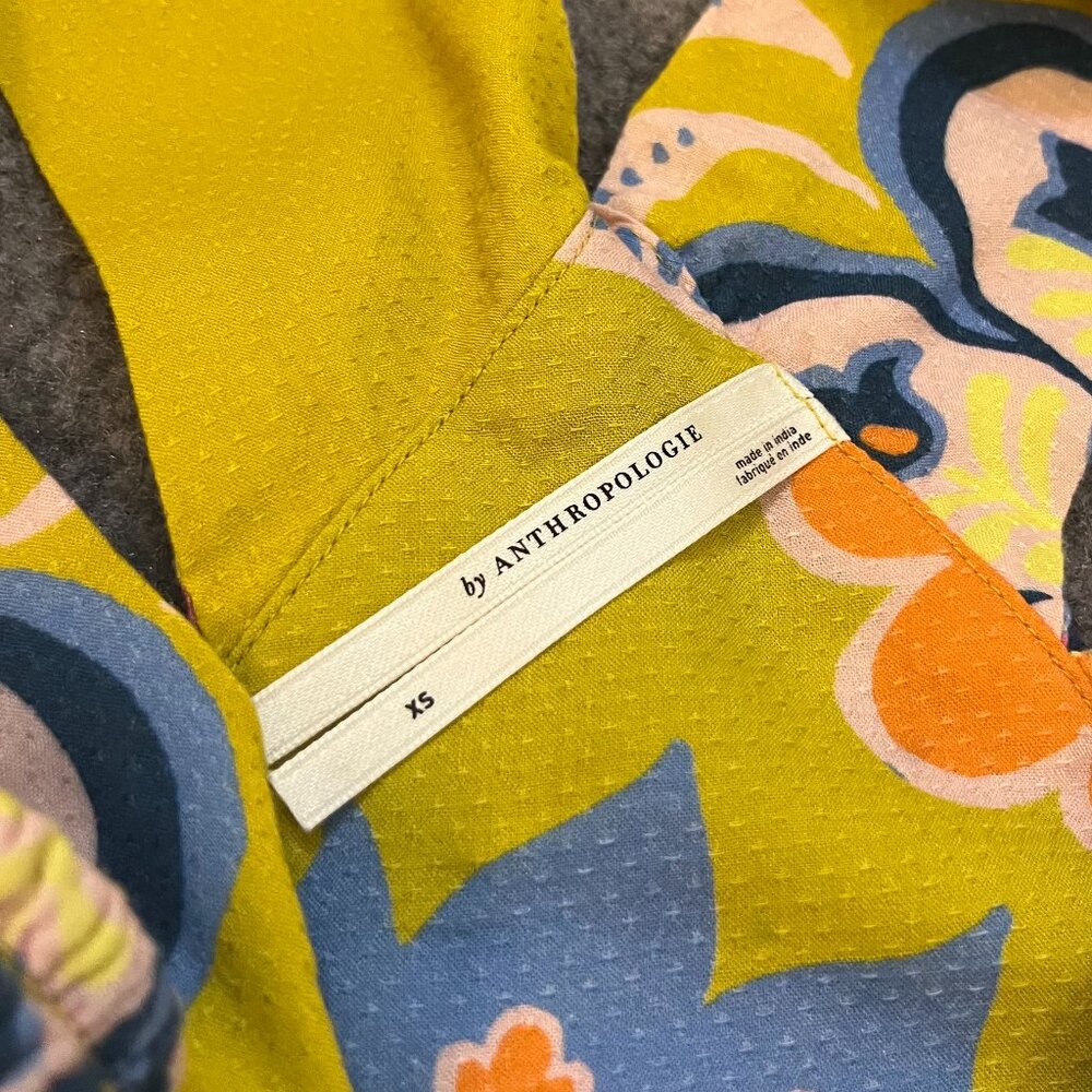 Anthropologie | Piper Bandeau Mini Dress Summer Colorful, size XS - Picture 9 of 10